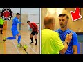 I played in a pro futsal match  it was aggressive football skills  goals