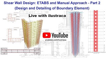 DESIGN OF BOUNDARY ELEMENTS: FROM ETABS TO MANUAL APPROACH- LIVE SESSION | ilustraca | Sandip Deb