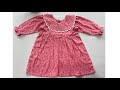 Baby Frock Cutting And Stitching//Baby Collar Design Frock Cutting And Stitching