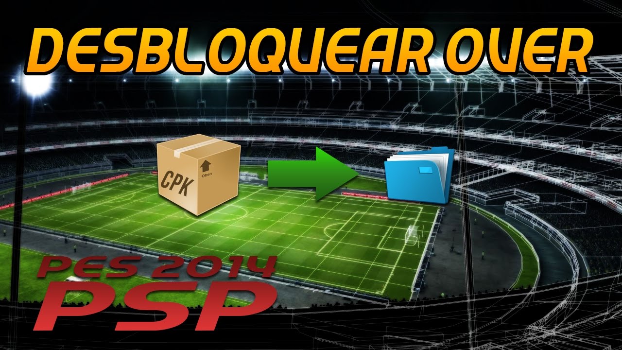 Desbloquear archivo OVER | PES 2014 PSP - YouTube