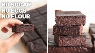 Healthy 3-Ingredient Brownies