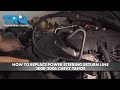 How to Replace Power Steering Return Line 2000-2006 Chevrolet Tahoe