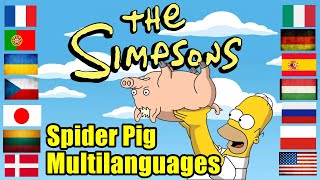 Spider Pig (in Different Languages) The Simpsons Movie. Multilanguage
