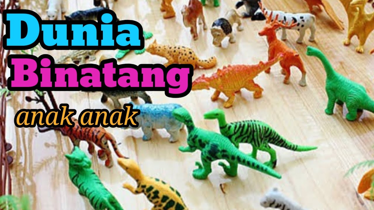  Mainan  Binatang  ll mainan  anak anak YouTube