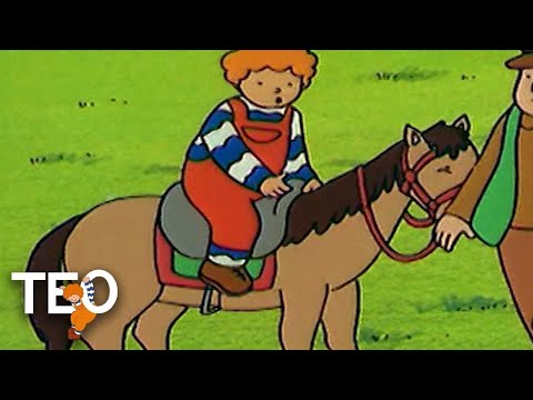 TEO | EQUITACIÓN | Dibujos animados para niños en español