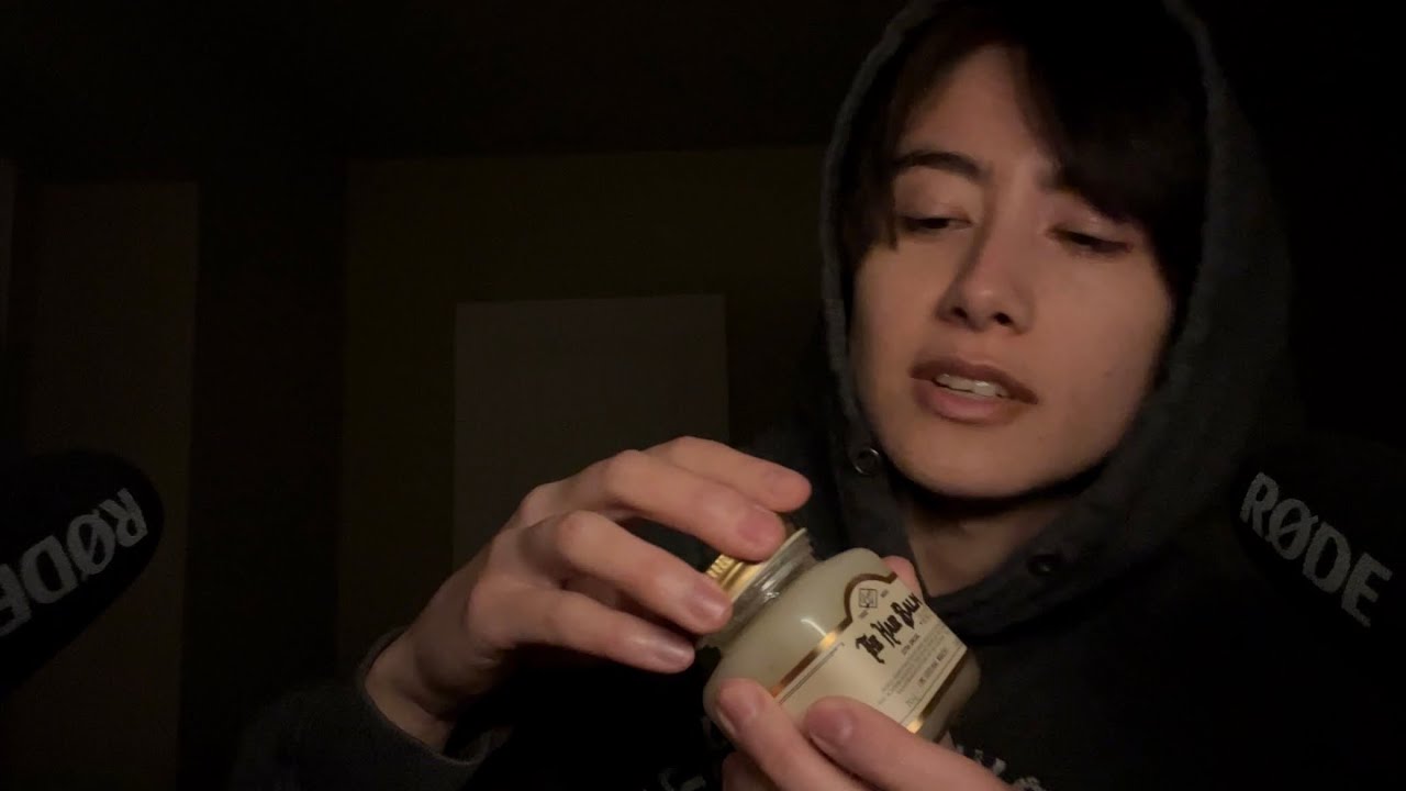 Soft rambling ear to ear, lid sounds, brush sounds, more ASMR