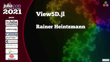View5D.jl | Rainer Heintzmann | JuliaCon2021