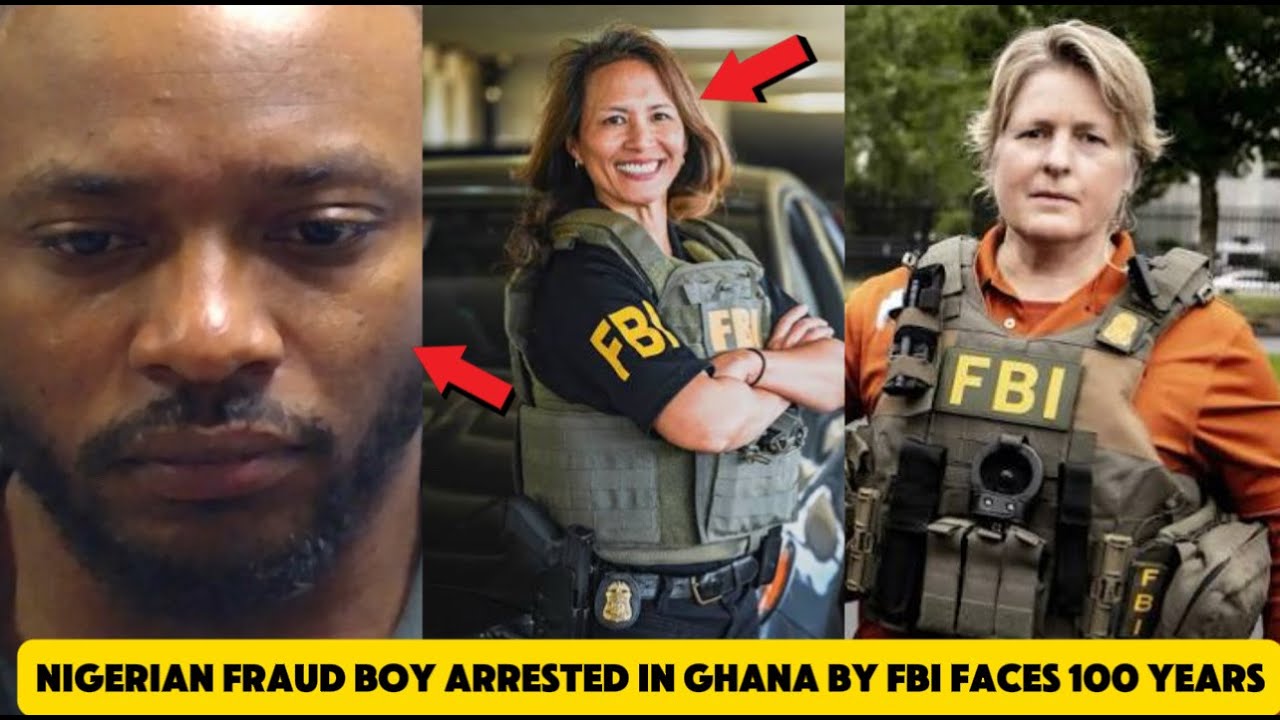 Nigerian Fraud Boy Arrested In Ghana By FBI Faces 100 Years In US ...