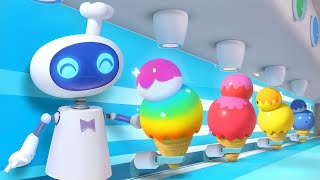 Chillin&#39; Chillin&#39; Ice Cream | Car Cartoon | Colors Song | Kids Song | Cartoon | BabyBus - Cars World