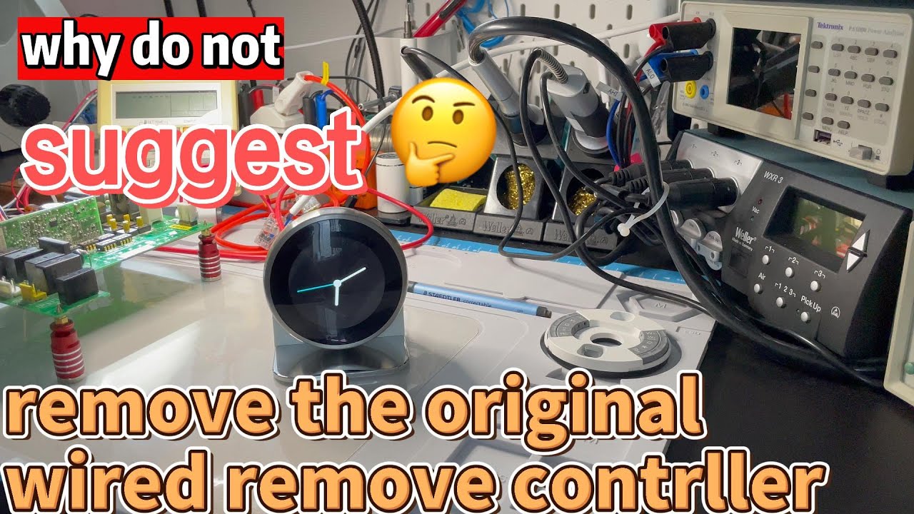 Do Not Remove Remote Control Why do not suggest remove the original wired remote controller If it is ...
