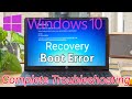 Windows 10 Recovery error complete Troubleshooting | Windows 10 Laptop Boot error Oxc0000098 issue