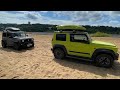 Сравнение двух Jimny с минимальными доработками