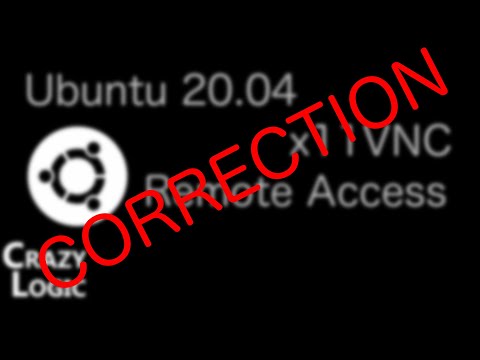 #38 - How to stop x11vnc vnc server on ubuntu 20.04 crashing, for remote access or screen sharing.