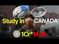 Canada Bachelor Cost Truth | Is It Really ₹1 Crore? Full Breakdown for Indian Parents (2026)