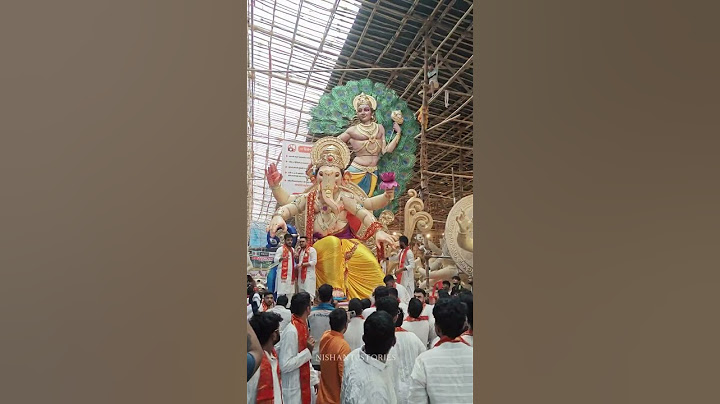 The Most Extravagant Ganesh Festival in the World | #shorts