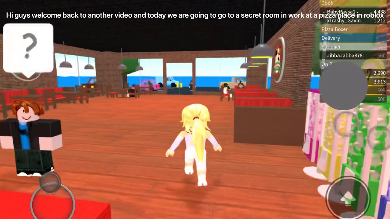 I Found A Secret Room In Work At A Pizza Place Roblox Youtube - roblox pizza delivery secret room