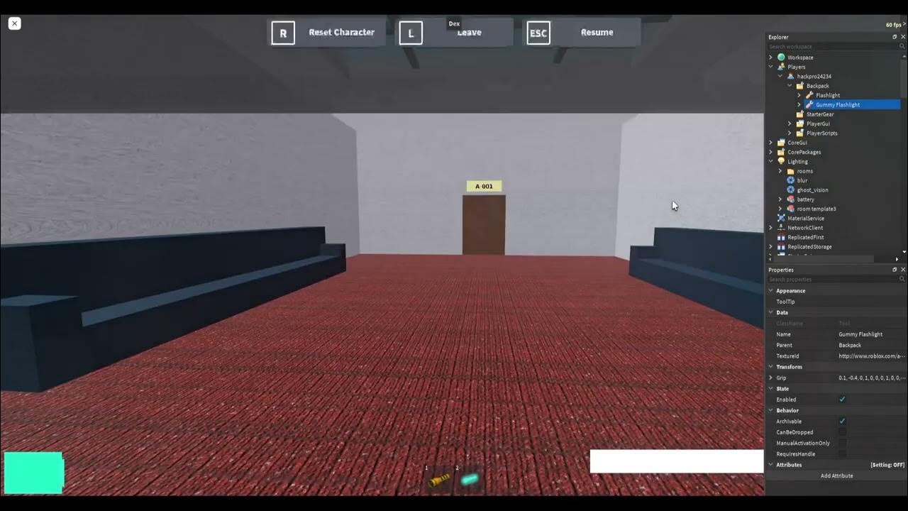 How to receive gummy flashlight in Rooms, if you dont have robux. YouTube
