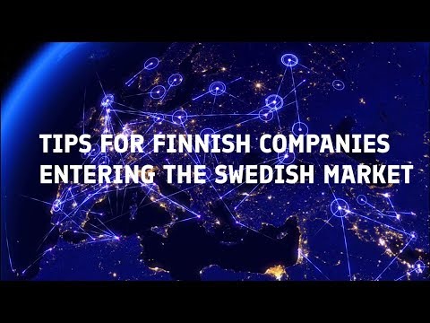 How to enter Swedish market? Advisor Vilma Rissanen's tips about Sweden and business opps.