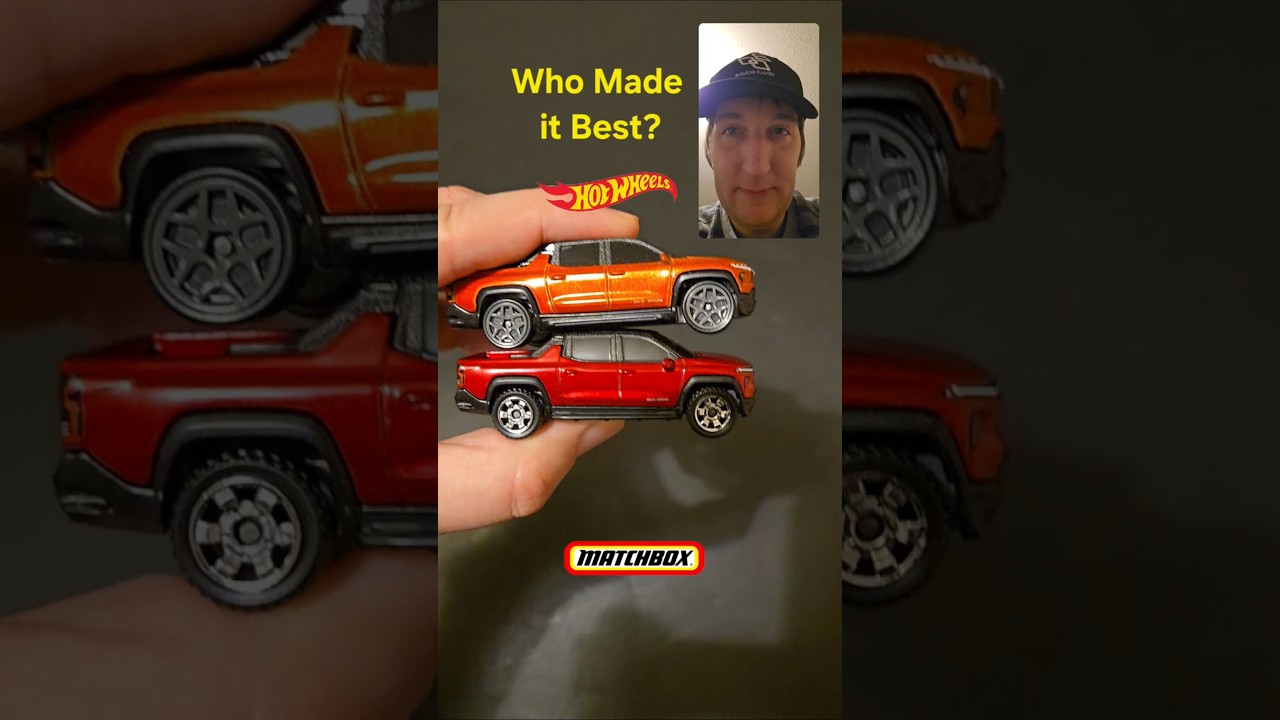 Who made it best? Hot Wheels or Matchbox - Chevrolet Silverado EV