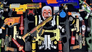 Soft Bullet Nerf Guns, Colorful Weapons, BB GUNS & RIFLE - Scar Gun, Tec9, AWM Sniper and Weapons