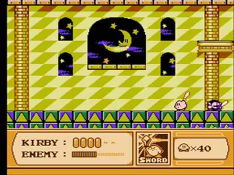 Kirby's Adventure walkthrough: Vs. Metaknight - YouTube