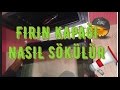 fırın kapagi nasıl sökülür ? çıkarılır temizlenir takılır?