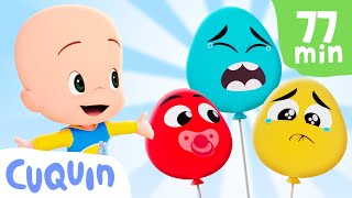 Aprender as cores com os balões bebés e mais vídeos educativos 🎈 | Desenhos animados para bebês