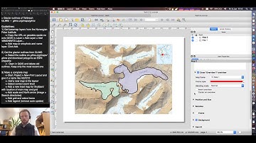 Make a map figure in QGIS with Svalbard Topo and glacier outlines from GLIMS