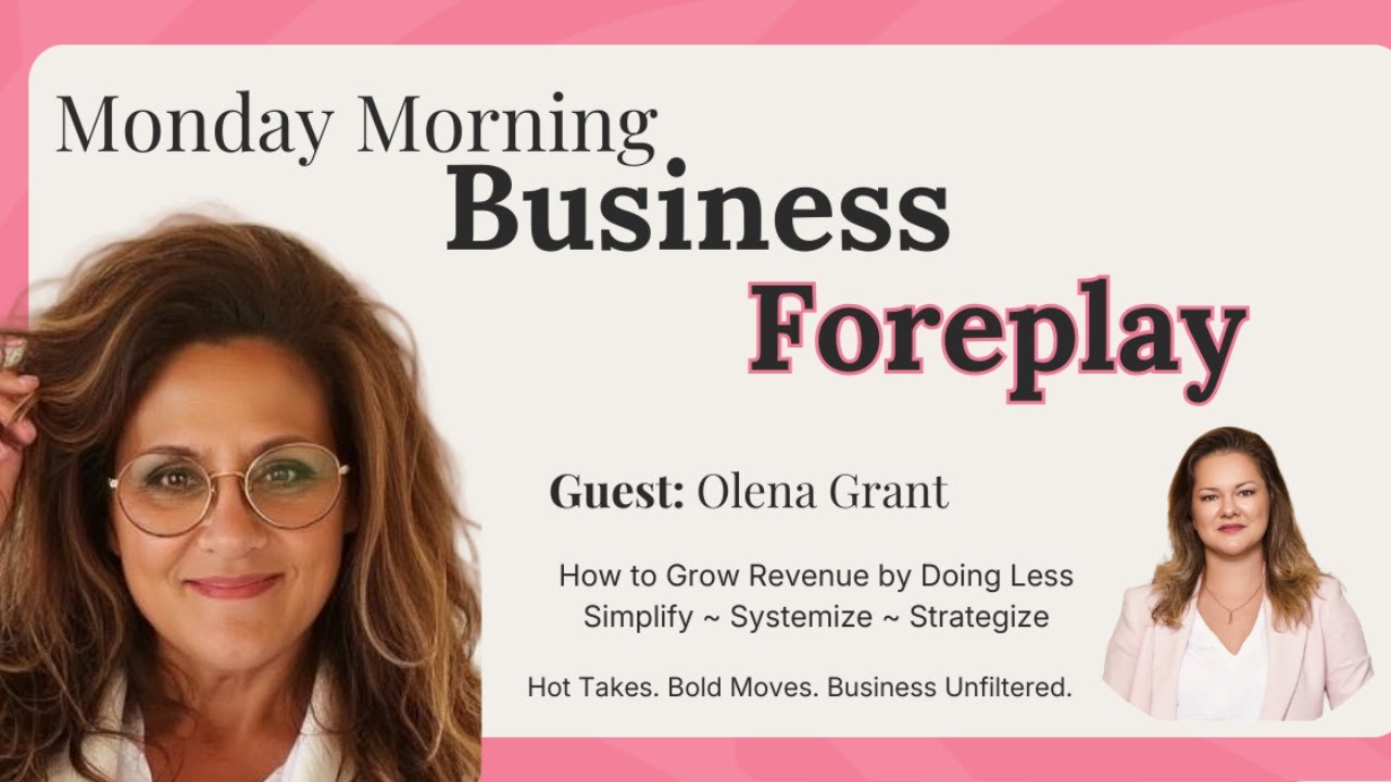 Monday Morning Business Foreplay