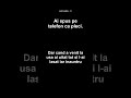 Ai spus pe telefon că pleci. Dar când a venit la ușă ai uitat tot și l-ai lăsat iar înăuntru