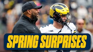 The Wolverine discusses the biggest SURPRISES that came out of Michigan spring ball I #GoBlue