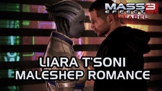 Mass Effect 3 Citadel DLC: Liara & MaleShep Romance (All scenes) Wealth