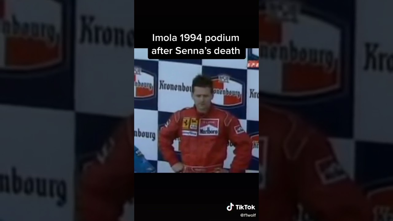Imola 1994's Podium After Senna's Death 😭