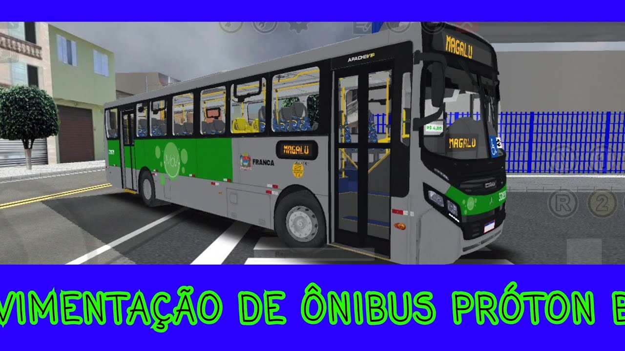 Movimentação de ônibus no próton bus 