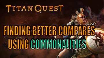 FINDING COMPARES WITH THE NEW COMMONALITIES FEATURE