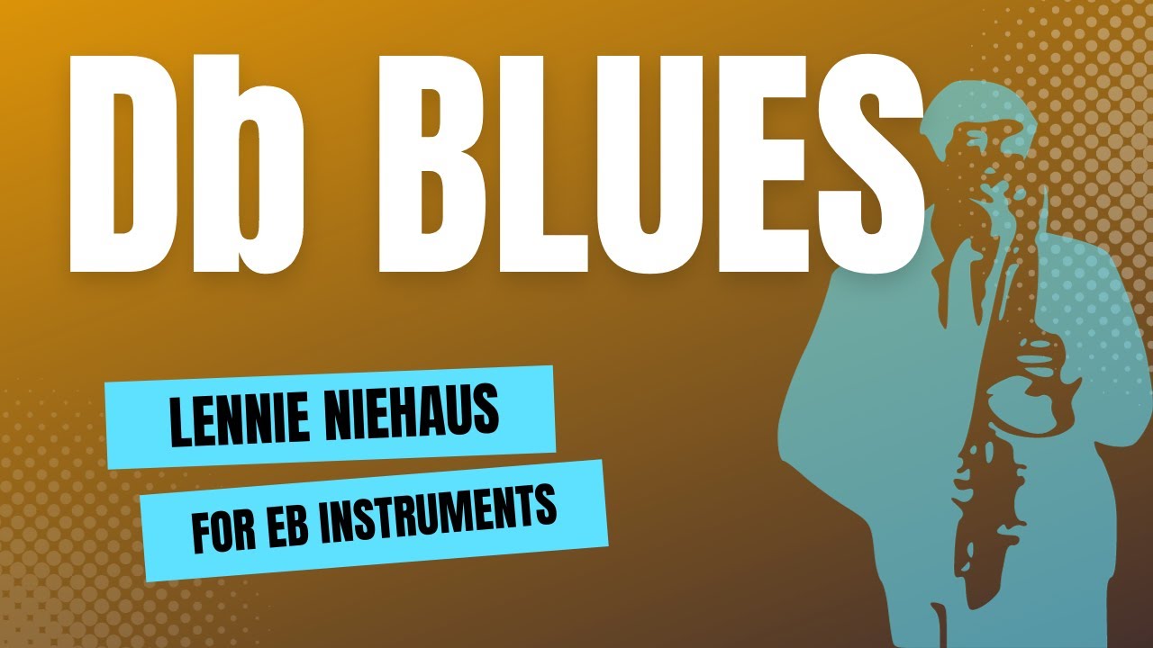 Livre CD Lennie Niehaus Plays The Blues - Solos Et études Pour Tous Instruments 12 Clés