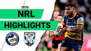 2020 National Rugby League (NRL) - MATCH HIGHLIGHTS