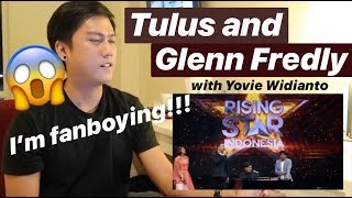 [REAKSI] Tulus dan Glenn Fredly 'Mantan Terinda' | RISING STAR INDONESIA 2019