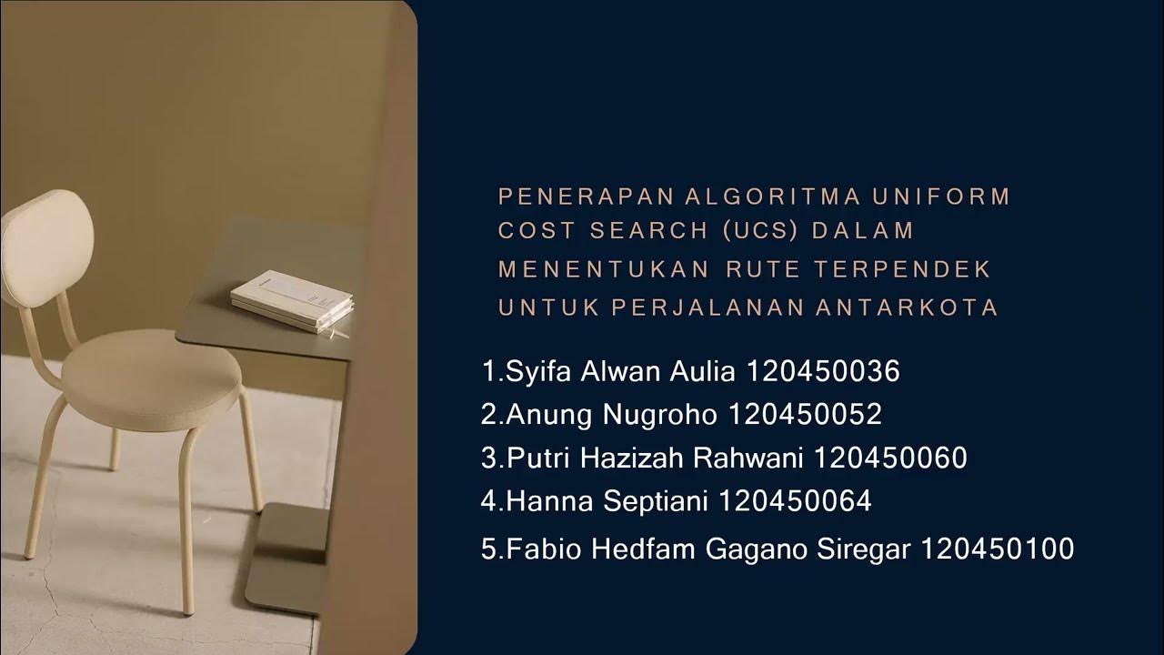 UCS ALGORITHM FOR TSP || Tugas Besar Algoritma Strategi Kelompok VII ...