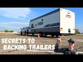 Trailer Backing: How To Back up A Travel Trailer For BEGINNERS!