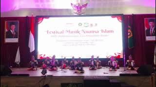 Uwow‼️ Hadroh Al Hikmah Ft Bang Iman - Festival Musik Nuansa Islam, Kab. Bogor 2025