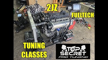 2JZ FUELTECH ENGINE KART READY FOR OUR TUNING CLASSES