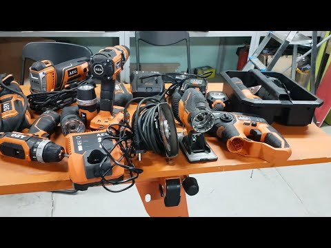 AEG BAGTT, AEG 21TB, AEG 26TB. Обзор сумки и ящиков для инструмента.