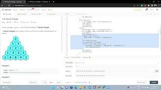 Leetcode(118 & 119) pascal triangle solution.