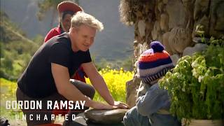 Gordon Ramsay&#39;s Andean Cooking Adventure | Gordon Ramsay: Uncharted