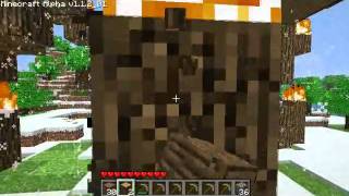 minecraft forest fire!