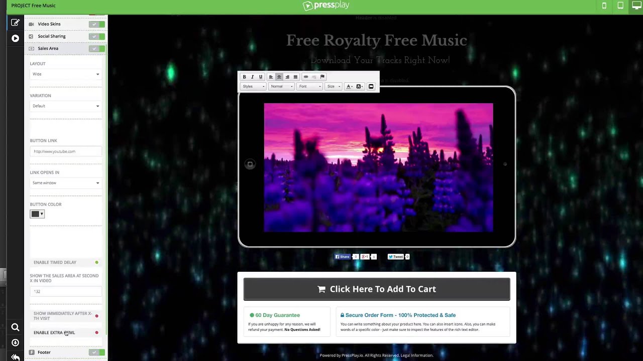 PressPlay Bonus and Demo