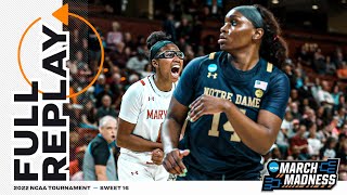 Celebrity Maryland vs. Notre Dame - 2023 NCAA women’s Sweet 16 | FULL REPLAY Wealth