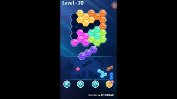 Crazy with Block Hexa Puzzle level 30