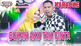 Bukan Aku Tak Cinta Karaoke Brodin feat Nazia Marwiana Ageng Musik